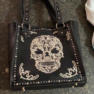 Montana West skull purse